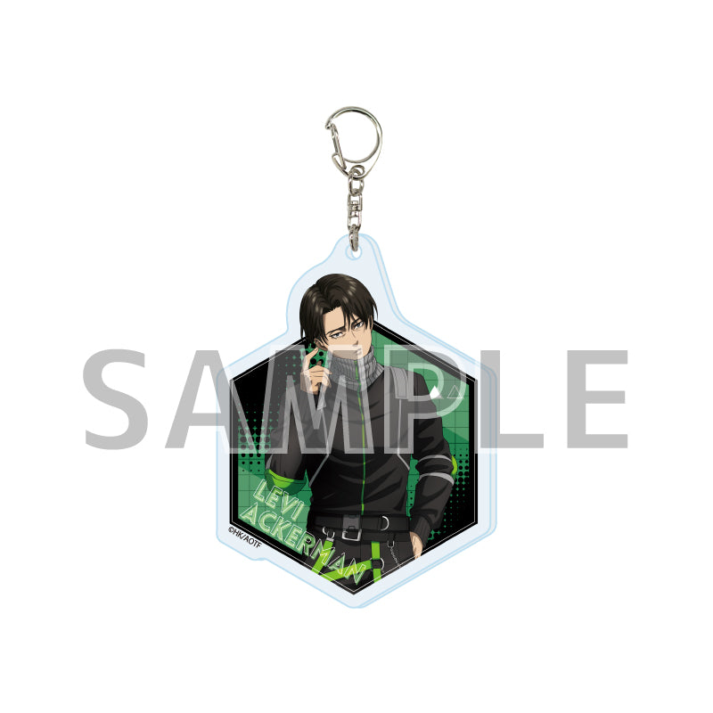 Attack on Titan: The Final Season - Levi Ackerman (Cyberpunk Ver.) Acrylic Key Chain