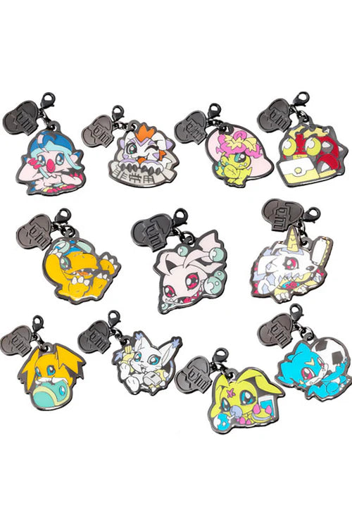 Digimon Adventure - MegaHouse Metallic Charm Summer Box Set (Box of 11 Characters)