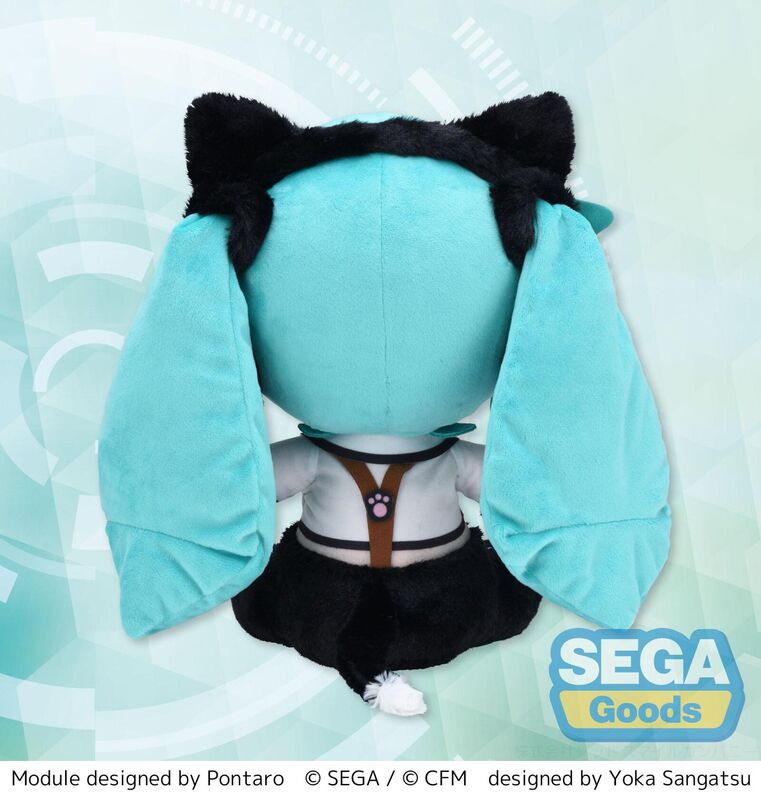Hatsune Miku Fuwa Petit LL Plush Kitty Cat by SEGA