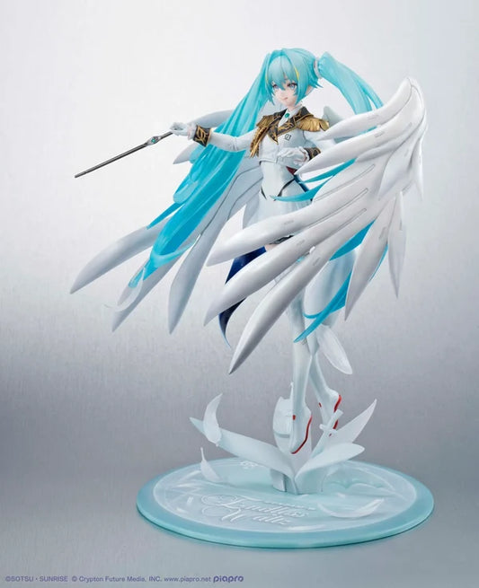 Lucrea Hatsune Miku x Wing Gundam Zero Endless Waltz (Gundam 45th Anniversary Ver.) by MegaHouse