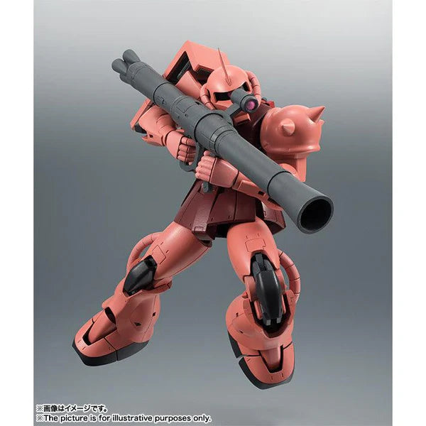 Mobile Suit Gundam - MS-06S Char's Zaku (The Robot Spirits ver. A.N.I.M.E.) Figure by Bandai Tamashii Nations