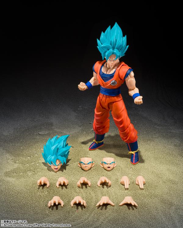 S.H.Figuarts Dragon Ball Super - Super Saiyan God Super Saiyan Son Goku (Blue Power Transcending Limits)