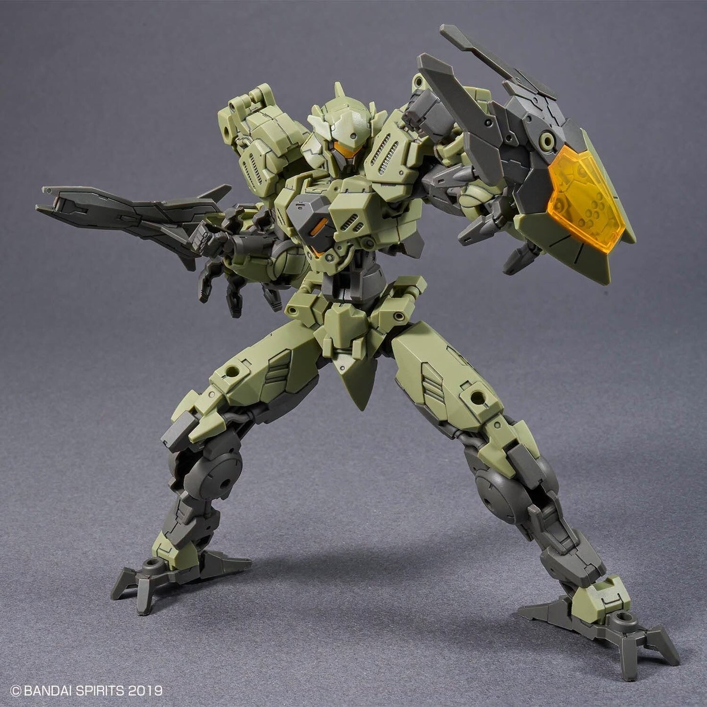 30MM 1/144 - bEXM-40 NOVALV (Green) Model Kit by Bandai