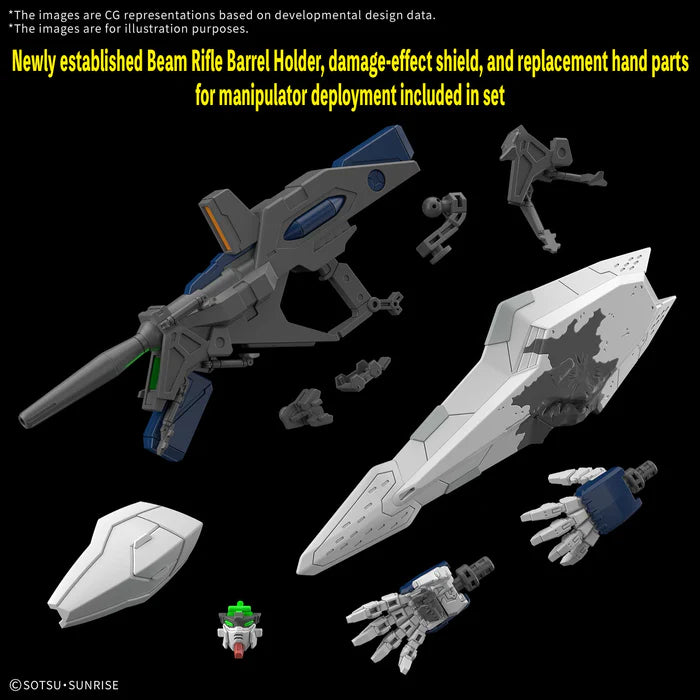 Mobile Suit Gundam Hathaway - Xi Gundam (The Sorcery of Nymph Circe) HG 1/144 Model Kit by Bandai
