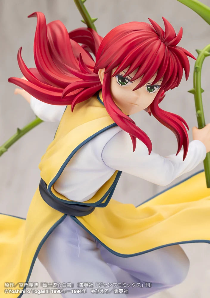 Yu Yu Hakusho - Kurama (Ver. 2) 1/8 ARTFX J Figure by Kotobukiya