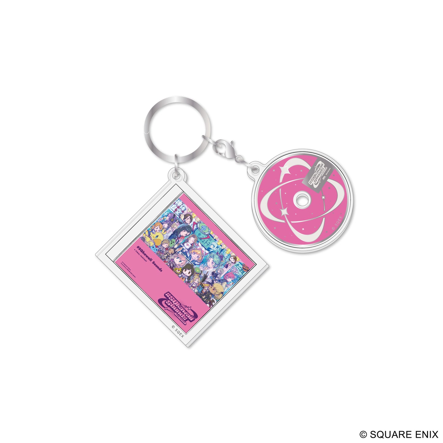 Final Fantasy - #SQkawaii Sounds Acrylic Key Chain