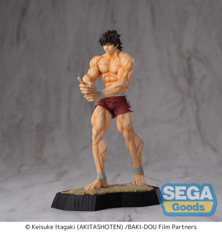 Baki-Dou - Baki Hanma Luminasta Figure by SEGA
