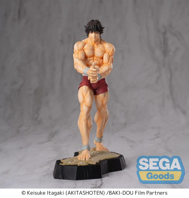 Baki-Dou - Baki Hanma Luminasta Figure by SEGA