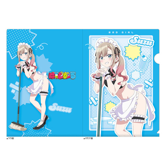 Bad Girl - Suzukaze Suzu / Maid Swimwear A4 Clear Folder