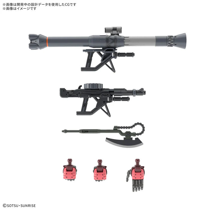 Char's Zaku (GQ) - HG 1/144 Model Kit by Bandai