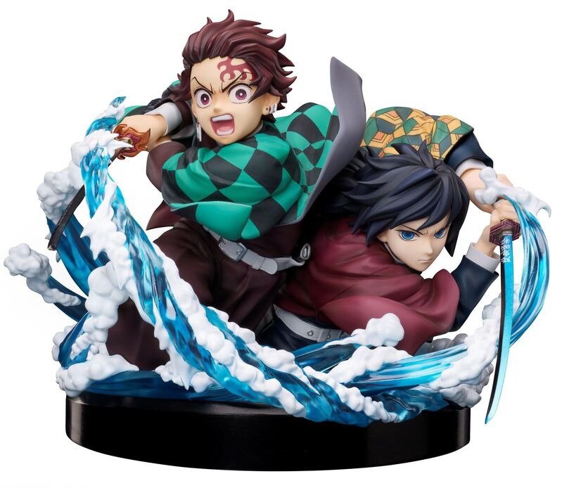 Demon Slayer: Kimetsu no Yaiba - Tanjiro & Giyuu Non-Scale Figure by Aniplex