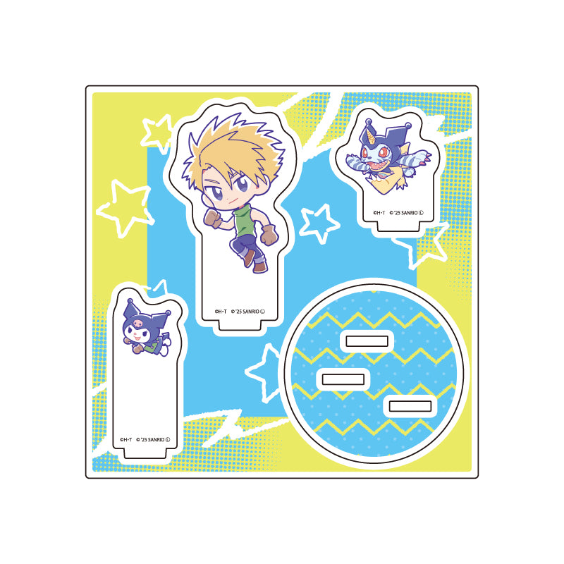 Digimon Adventure x Sanrio - Yamato & Gabumon x Kuromi Acrylic Stand Plate