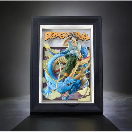 Dragon Ball - Son Goku & Dragon (Tamashii Art) Statue by Bandai Tamashii Nations