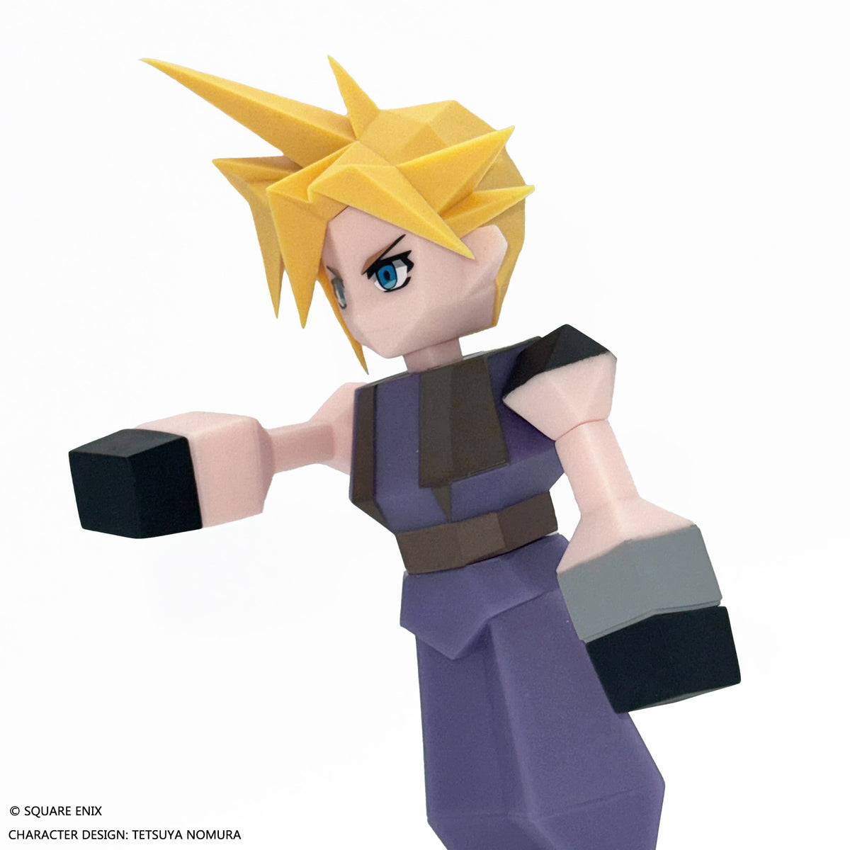 Final Fantasy VII - Cloud Strife Polygon Soft Vinyl Figure by Square Enix
