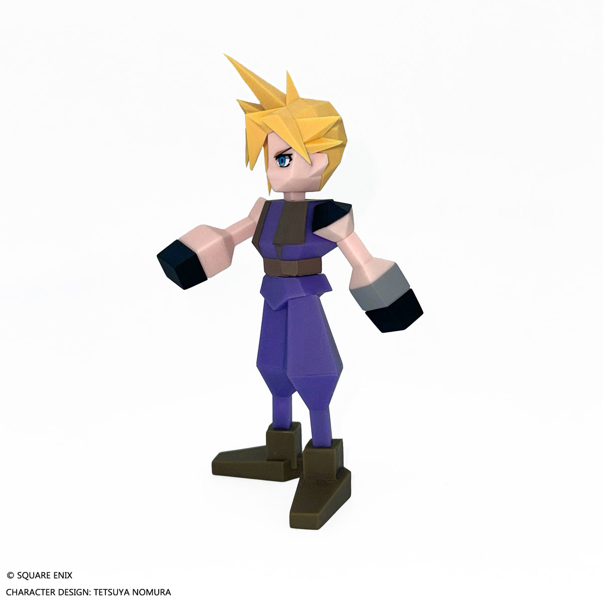 Final Fantasy VII - Cloud Strife Polygon Soft Vinyl Figure by Square Enix