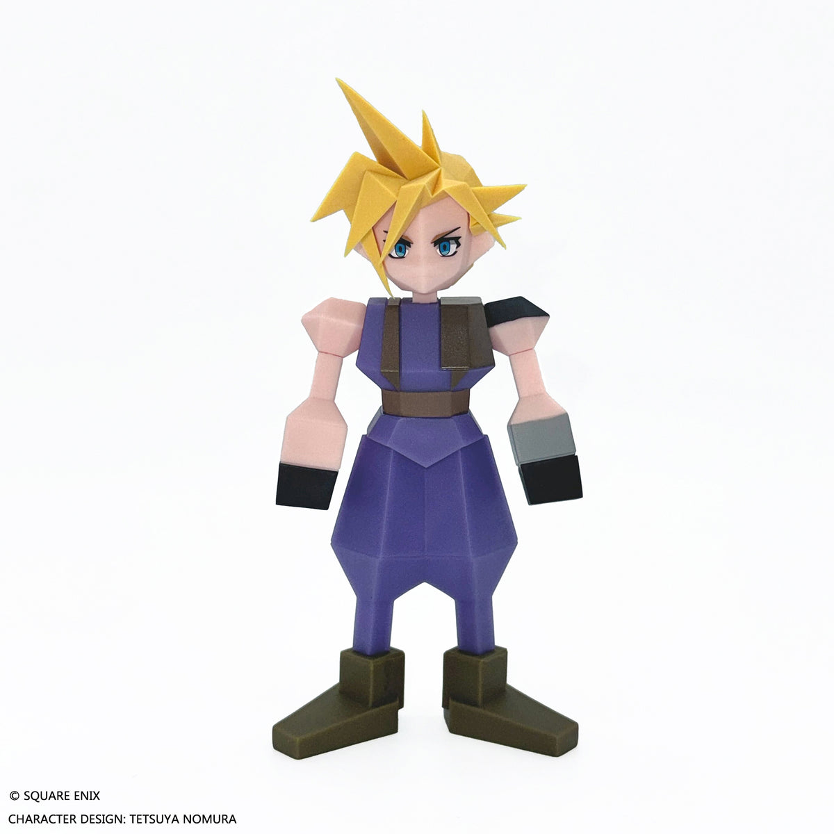 Final Fantasy VII - Cloud Strife Polygon Soft Vinyl Figure by Square Enix