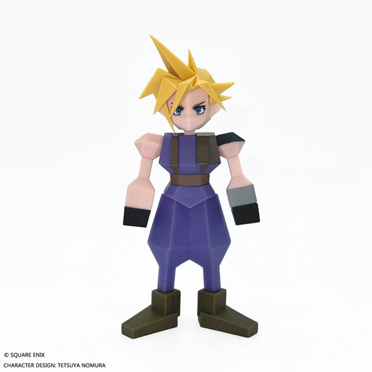 Final Fantasy VII - Cloud Strife Polygon Soft Vinyl Figure by Square Enix