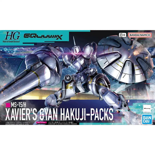 Gundam GQuuuuuuX - Xavier's Gyan Hakuji-Packs HG 1/144 Model Kit by Bandai