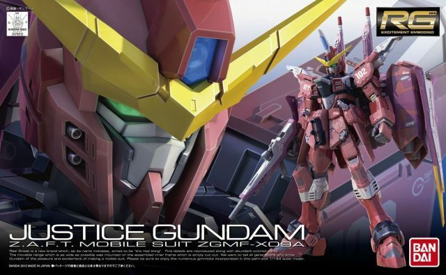 Gundam SEED - Justice Gundam RG 1/144 by Bandai