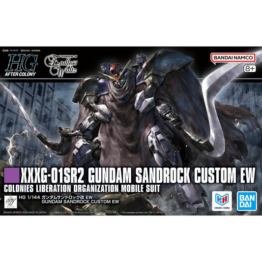 Gundam Wing Endless Waltz - Gundam Sandrock Custom EW HG 1/144 by Bandai