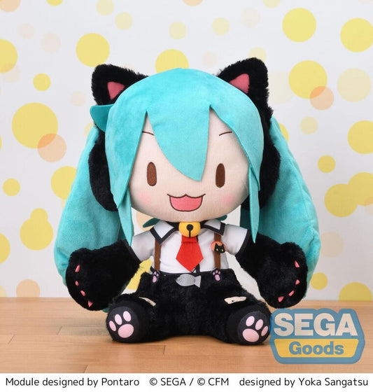 Hatsune Miku Fuwa Petit LL Plush Kitty Cat by SEGA