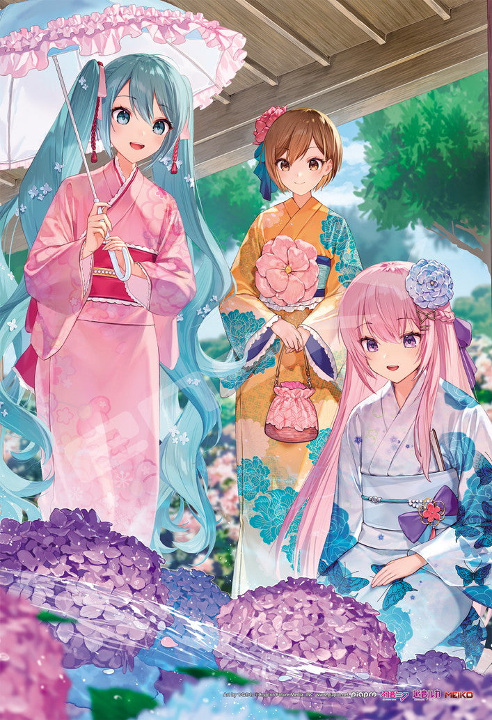 Hatsune Miku - Hydrangea Magical Piece Lite 300 Piece Jigsaw Puzzle by Ensky