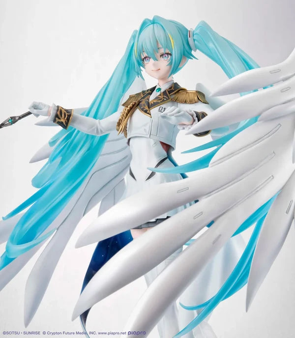Lucrea Hatsune Miku x Wing Gundam Zero Endless Waltz (Gundam 45th Anniversary Ver.) by MegaHouse