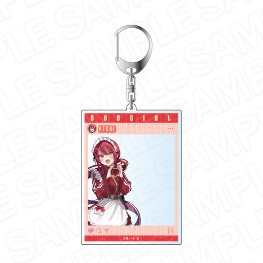 Bad Girl - Mizutori Atori (SNS Style Jersey Maid Ver.) Acrylic Key Chain