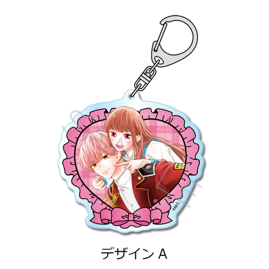 Pink & Habanero - Acrylic Key Chain