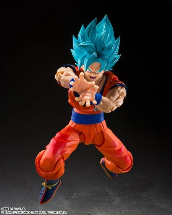 S.H.Figuarts Dragon Ball Super - Super Saiyan God Super Saiyan Son Goku (Blue Power Transcending Limits)