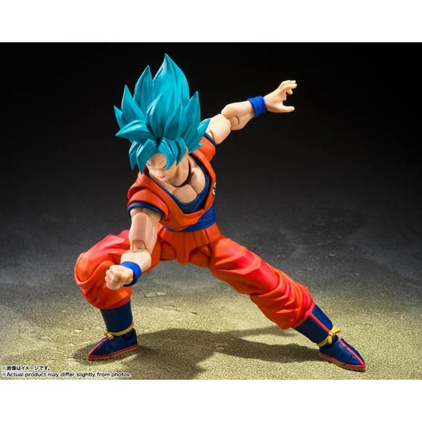 S.H.Figuarts Dragon Ball Super - Super Saiyan God Super Saiyan Son Goku (Blue Power Transcending Limits)