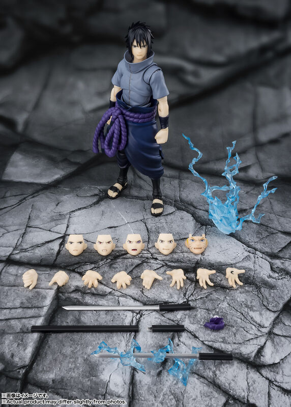 S.H.Figuarts Naruto Shippuden - Sasuke Uchiha (Solitary Shinobi)