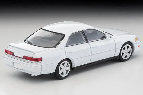 1/64 Toyota Mark II 2.5 Tourer V (White, 1998) - Limited Vintage NEO TLV-N299a by Tomica