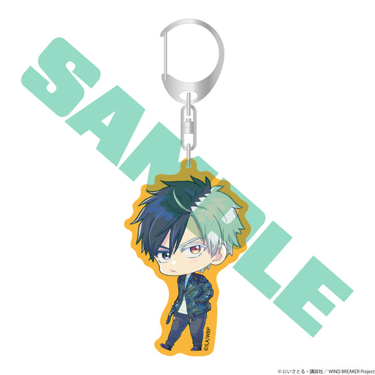 Wind Breaker - Sakura Haruka Colour Acrylic Keychain