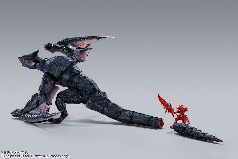 sh monsterarts monster hunter nargacuga