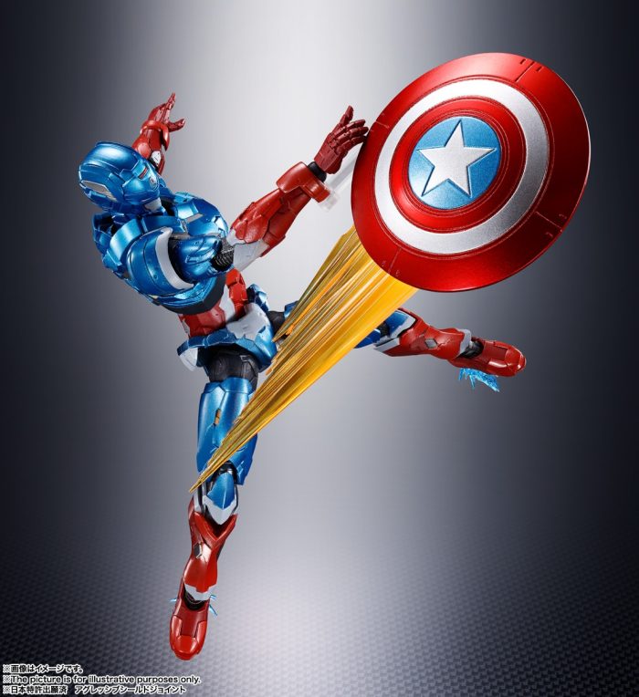 S.H.Figuarts Captain America - Tech-On Avengers - Image 5