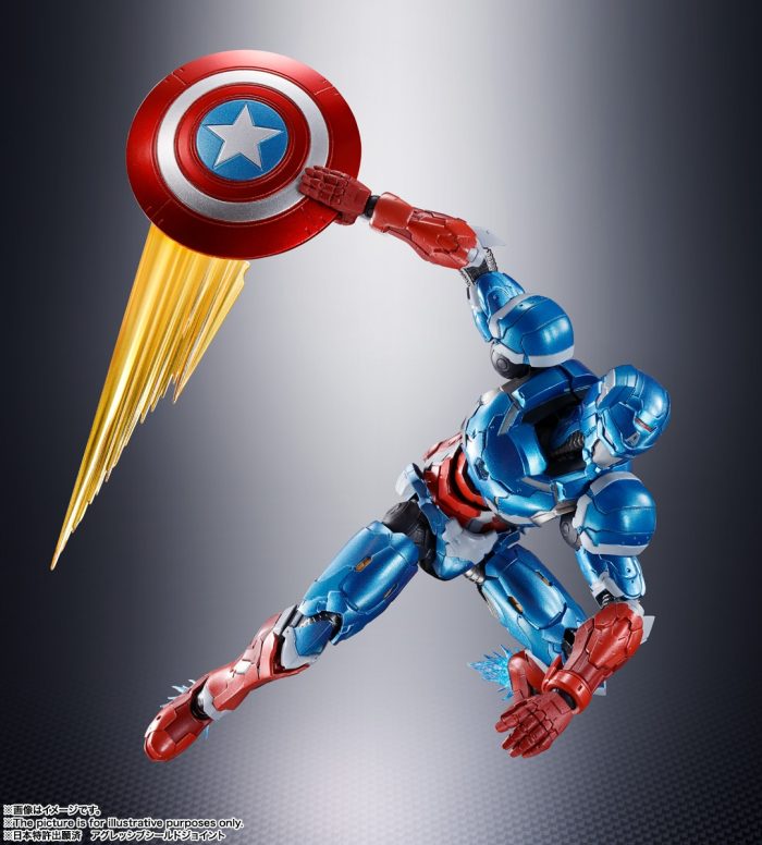 S.H.Figuarts Captain America - Tech-On Avengers - Image 6