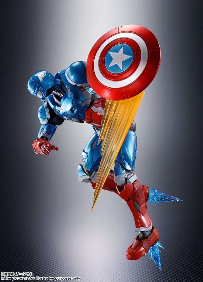 S.H.Figuarts Captain America - Tech-On Avengers - Image 7