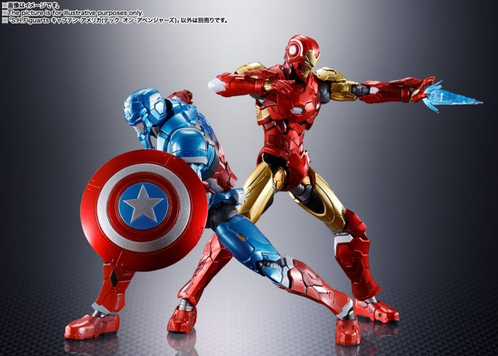 S.H.Figuarts Captain America - Tech-On Avengers - Image 17