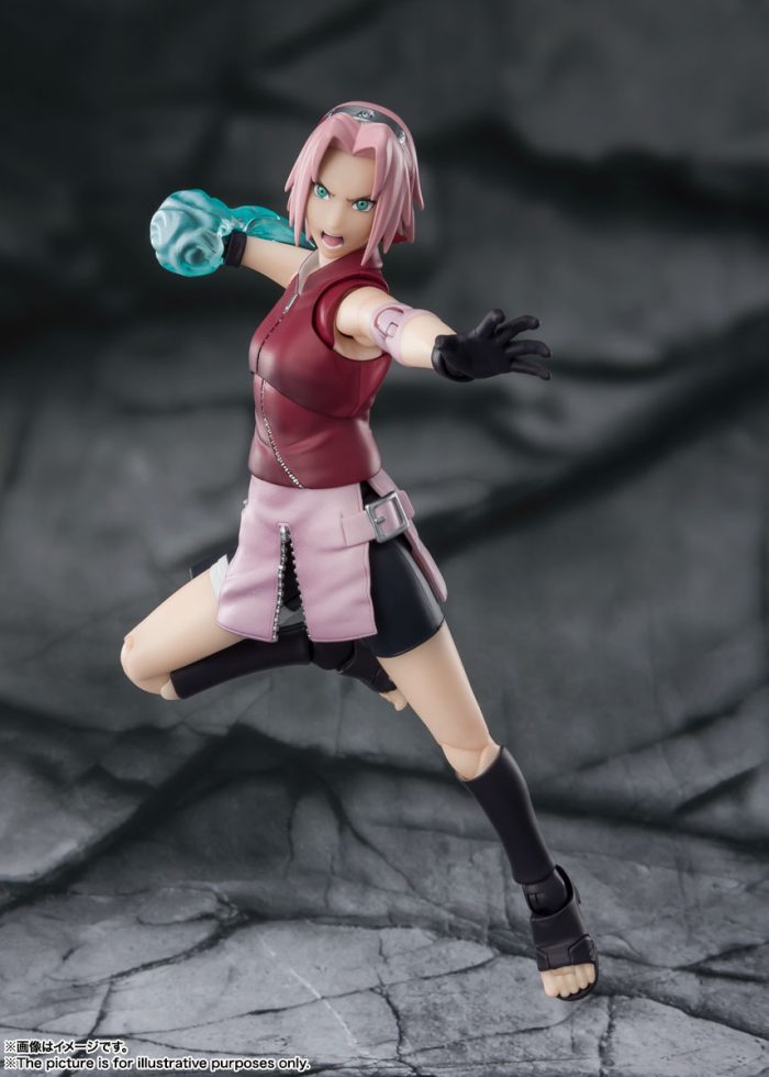 S.H.Figuarts Sakura Haruno - Inheritor of Tsunade's Indomitable Will - Reissue - Image 5